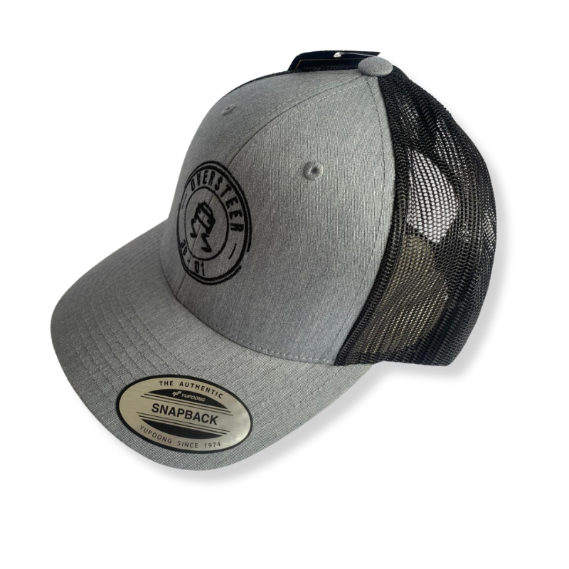 Casquette Trucker Oversteer – Noir & Gris