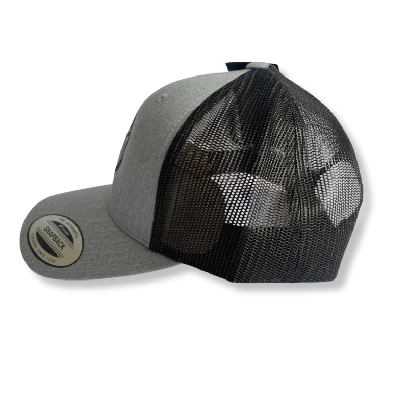 Casquette Trucker Oversteer – Noir & Gris