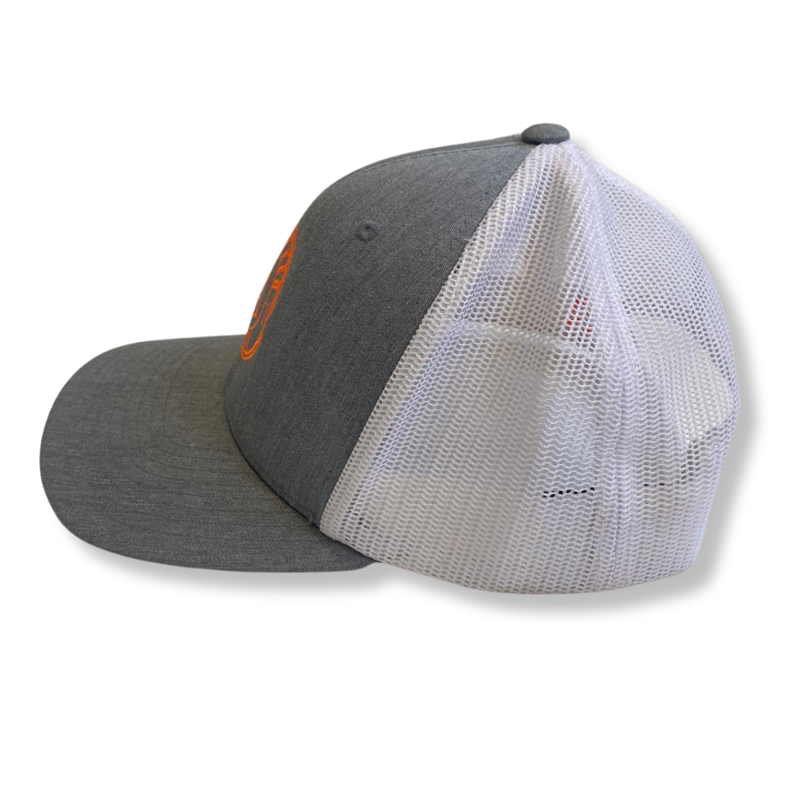 Casquette Trucker Oversteer – Orange & Gris