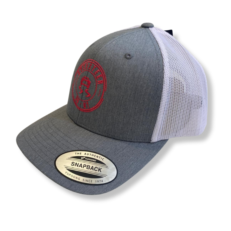Casquette Trucker Oversteer – Rouge & Gris