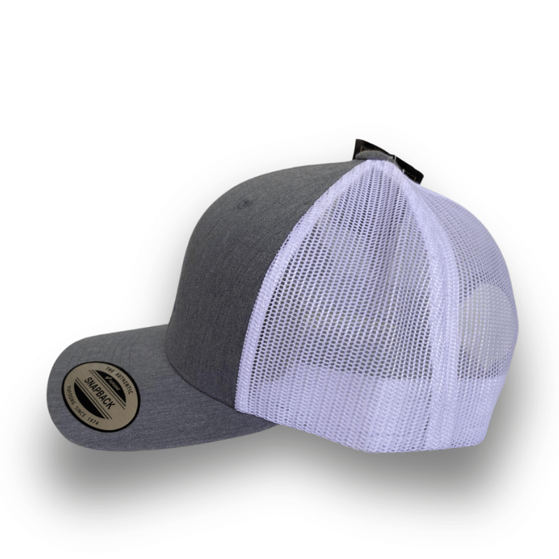 Casquette Trucker Oversteer – Gris & Blanc