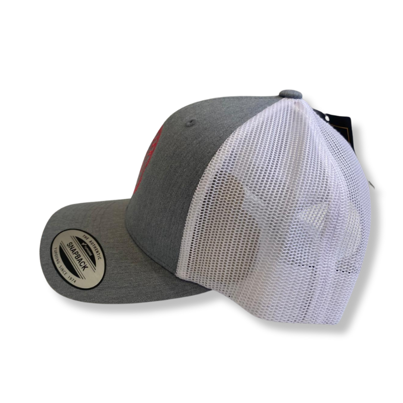 Casquette Trucker Oversteer – Rouge & Gris